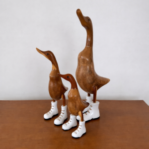 PATOS DE BOTAS BRANCO