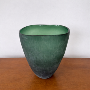 VASO DE VIDRO VERDE