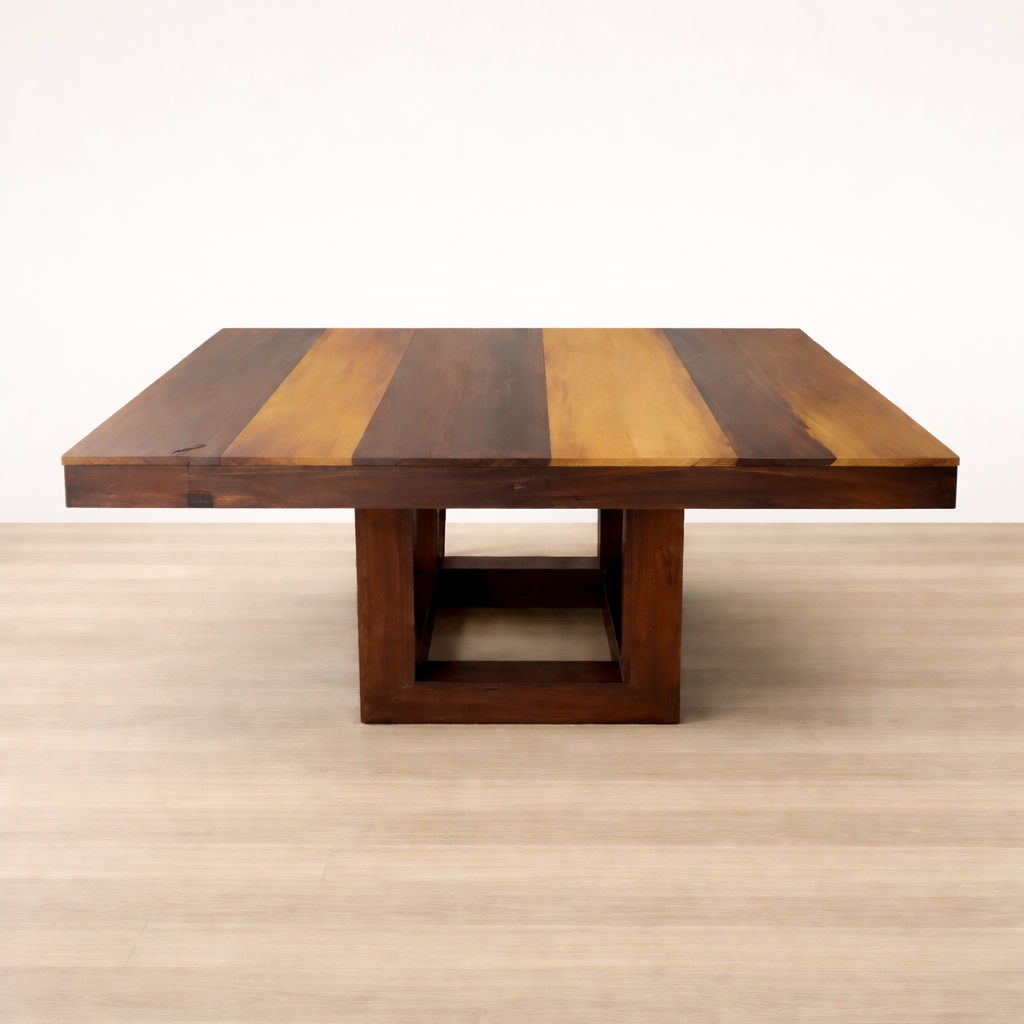 MESA DEMOLIÇÃO JANTAR QUADRADA - A - Imagem 3