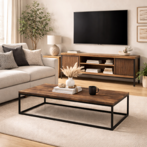 MESA DE CENTRO MDF - INDUSTRIAL
