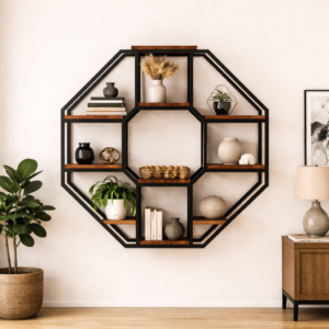 ESTANTE OCTAGONAL - INDUSTRIAL