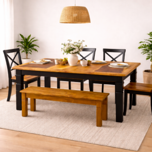 MESA DEMOLIÇÃO JANTAR RETANGULAR - C