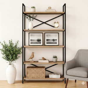 ESTANTE MDF CONCEPT - INDUSTRIAL