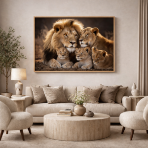 QUADRO FAMÍLIA LEÃO II