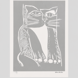 GATO XILOG PRATEADO