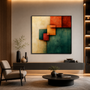 QUADRO ABSTRATO GEOMÉTRICO II